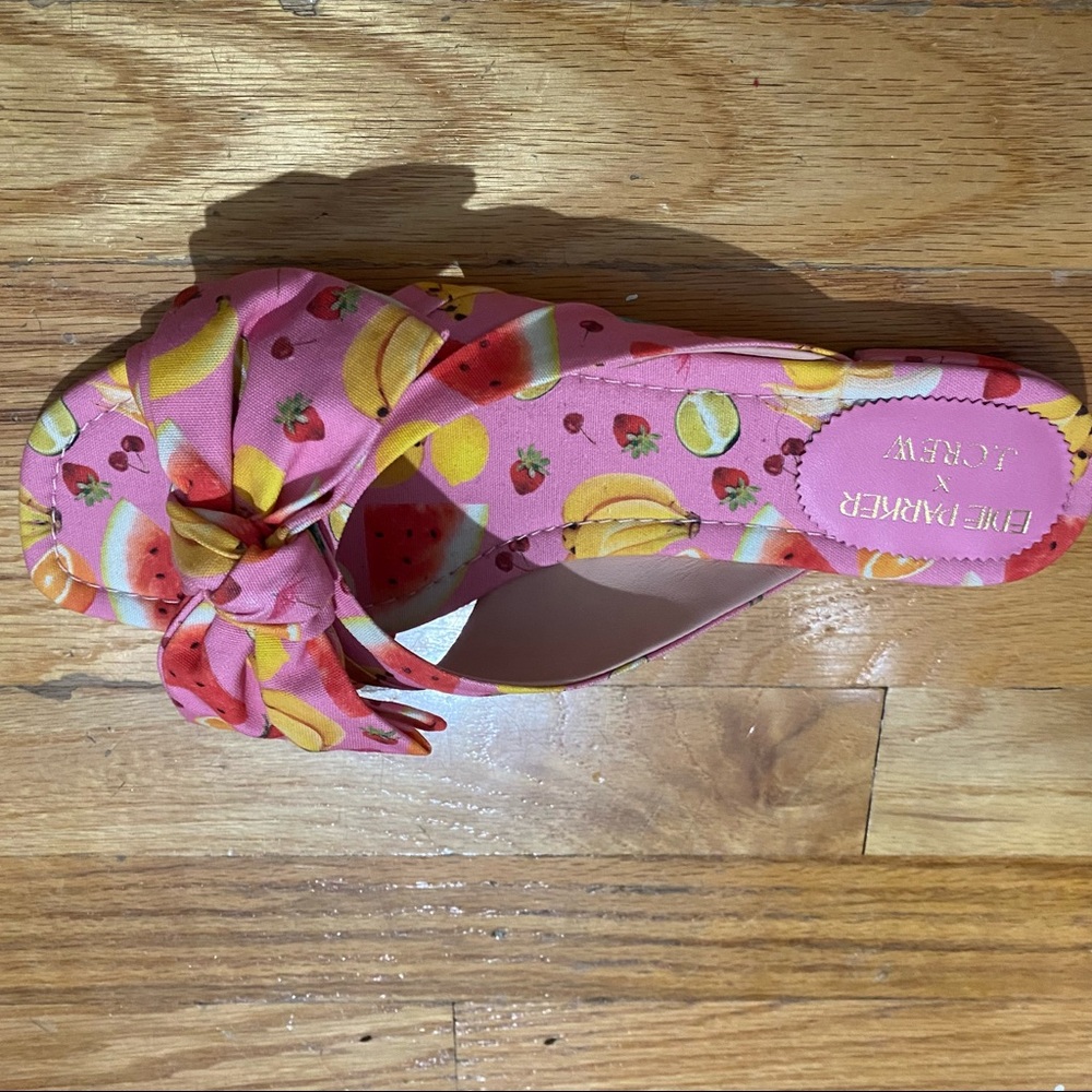 NEW IN BOX Limited Edition Jcrew x Edie Parker Sandals - Picture 4 of 9